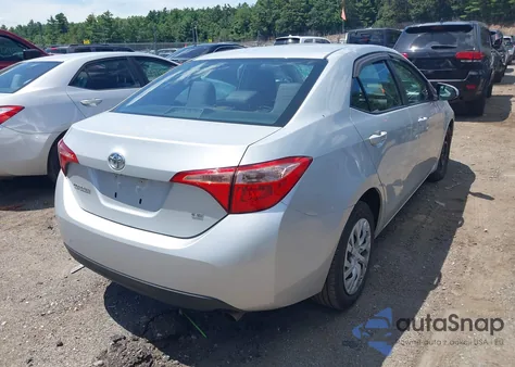 2018 Toyota Corolla Le from USA, damaged, VIN 2T1BURHE3JC989565